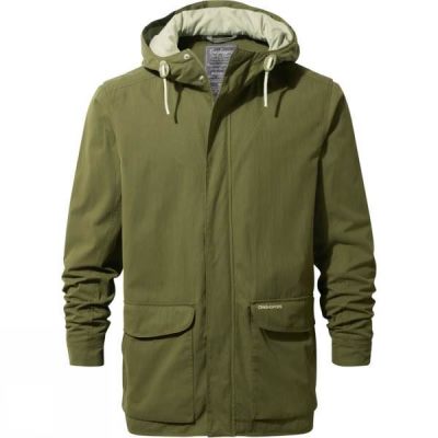 Chaquetas Craghoppers Hickory Hombre - Verde Oliva - Chile QER051672